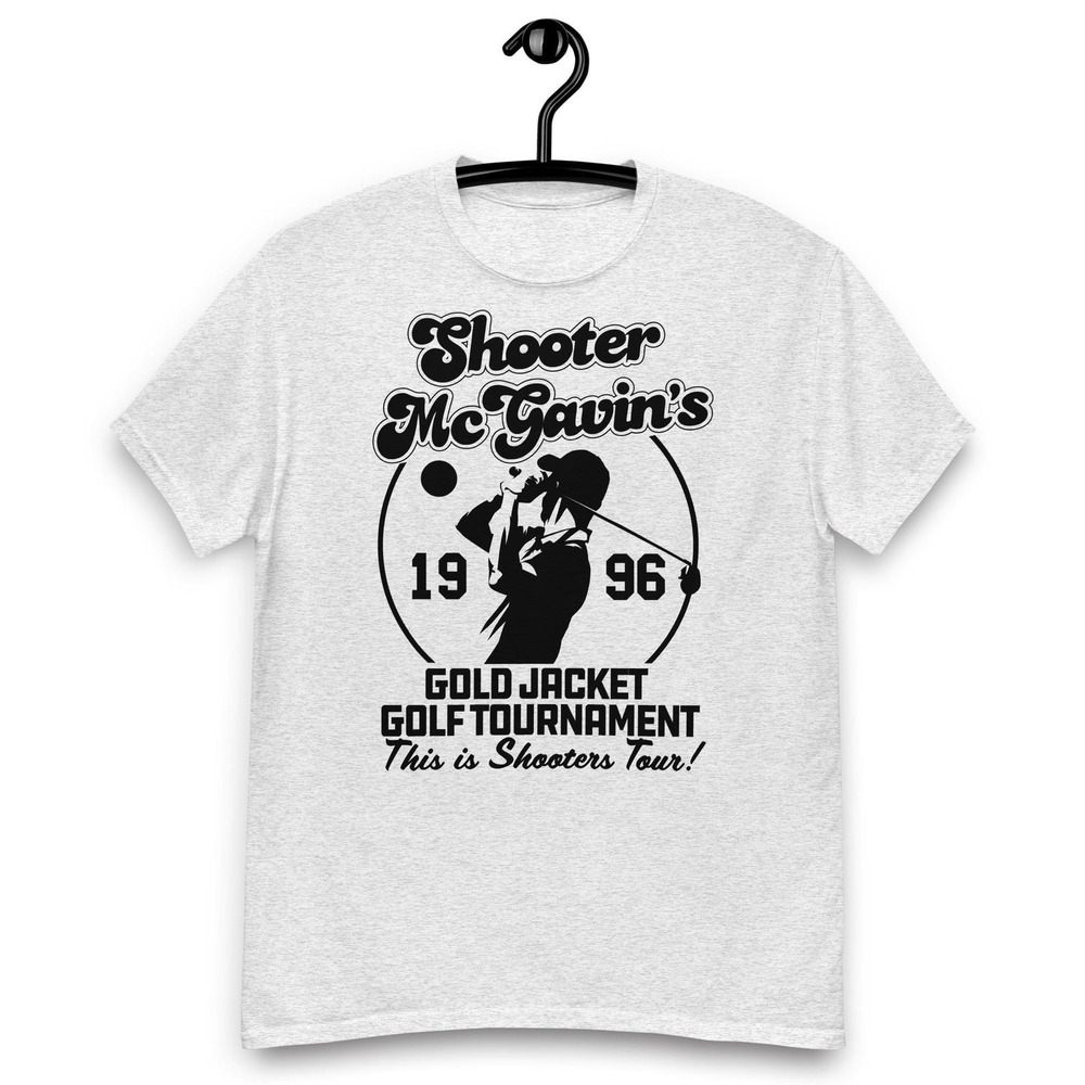Happy Gilmore Movie Shooter McGavin_s Gold Jacket Golf Tournament T Shirt
